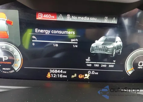 2022 Audi Q7 Premium 45 Tfsi Quattro Tiptronic from USA, damaged, VIN WA1AJBF79ND001403